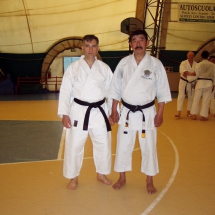 Maggio 2005 Roma: Stage Presso la Doryokan A.I.K. I-JKA Shihan Kato Sadashige
