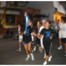 19 Agosto Giardini Naxos: 50° Anniversario Passaggio Fiaccola Olimpica - rappresentanza Reimeikan Veronica Emmauele e Diletta Calì