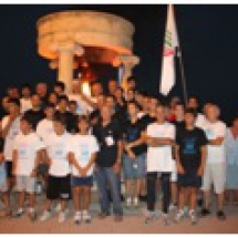 19 Agosto Giardini Naxos: 50° Anniversario Passaggio Fiaccola Olimpica - rappresentanza Reimeikan Veronica Emmauele e Diletta Calì