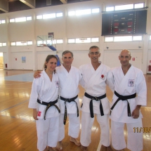 11 ottobre 2015 Caltanissetta - Seminar Karate Shotokan Sicilia Interfederale
