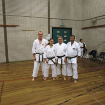 04 al 08 dicembre 2014 - Withchurch Inghilterra - Seminar Karate docente M° Kato Christmas seminar IJKA