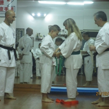 21 dicembre 2015 Giardini Naxos - dojo Reimeikan consegna diplomi e festa di fine ANNO