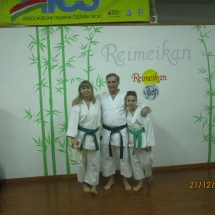 21 dicembre 2015 Giardini Naxos - dojo Reimeikan consegna diplomi e festa di fine ANNO