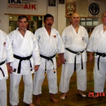 novembre 2009 Torino: Stage di Karate presso l'Accademia Master AIK