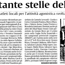 Aprile Giardini Naxos Giornale la Sicilia Comune di Giardini Naxos - Premiazione Atleti - 01 Aprile 2008