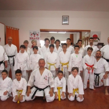 17 - 18 Aprile Giardini Naxos - seminar karate AIK M° Giorgio Bortolin presso dojo Reimeikan