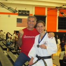 01 al 08 ottobre 2014 - Los Angeles, California U.S.A. - Seminar Karate & Champioship IKA 50° KUBOTA ANNUAL ALL STAR KARATE CHAMPIOSHIP L'atleta Veronica Emmanuele Argento nel kumite femminile (4° nei kata)
