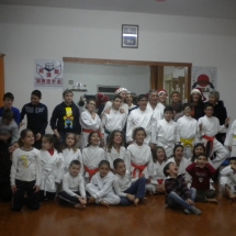 Giardini Naxos 21 dicembre 2013 Dojo Reimeikan - Buon Natale - Merry Christmas