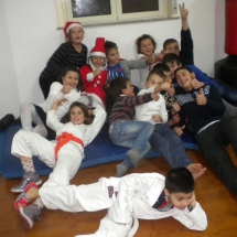 Giardini Naxos 21 dicembre 2013 Dojo Reimeikan - Buon Natale - Merry Christmas