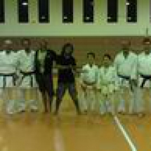 in palestra con l'amico Ryota